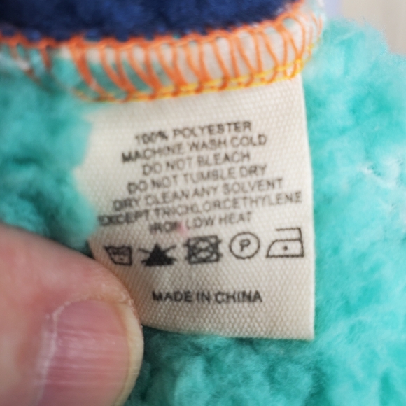 Katy Did Fluffy Multicolor Vest Size XL - Picture 7 of 7